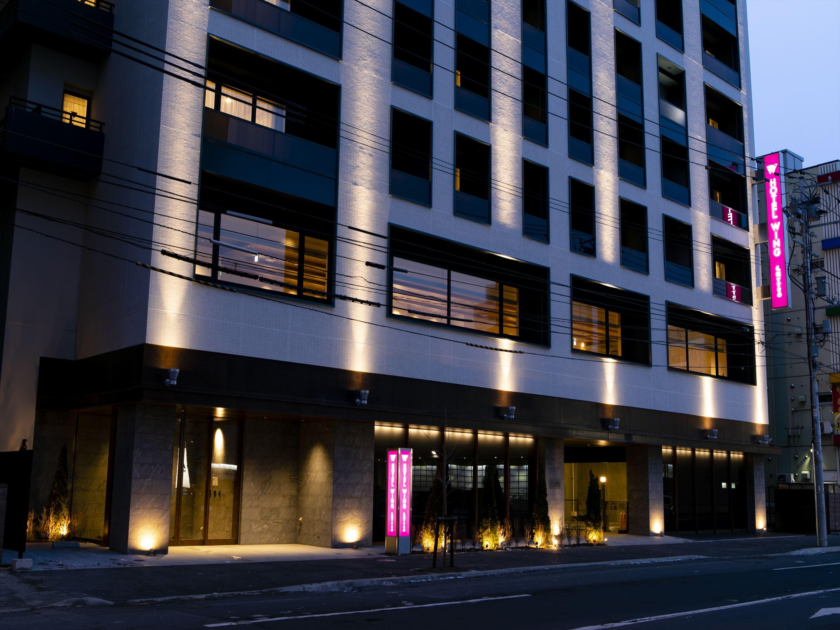 Hotel Wing International Sapporo Susukino Exteriér fotografie